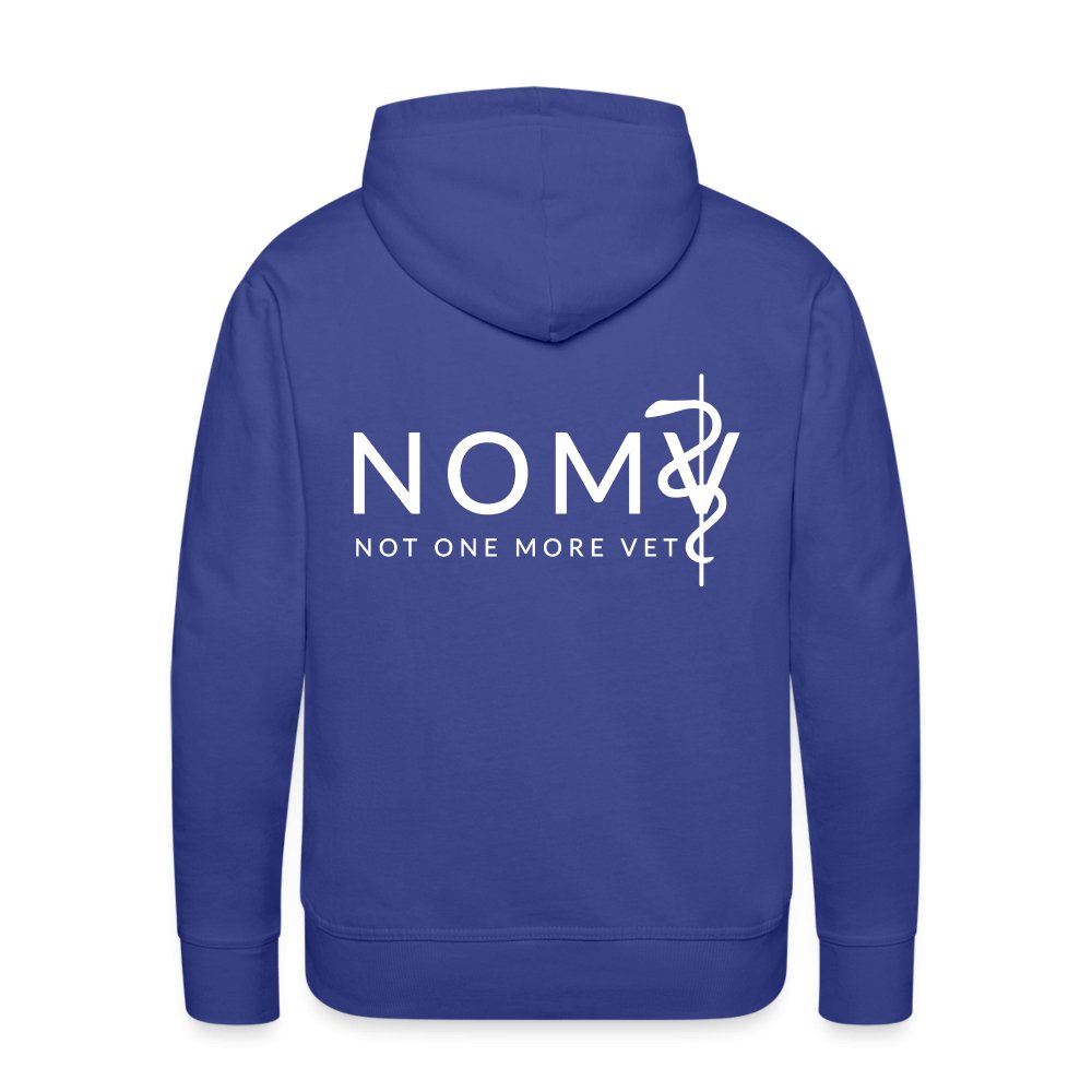 NOMV Cat Pulse Men’s Premium Hoodie-NOMV-I love Veterinary