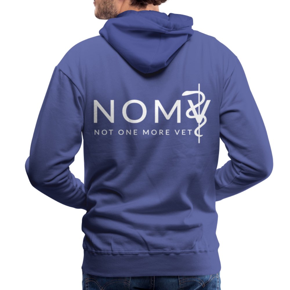 NOMV Cat Pulse Men’s Premium Hoodie-NOMV-I love Veterinary