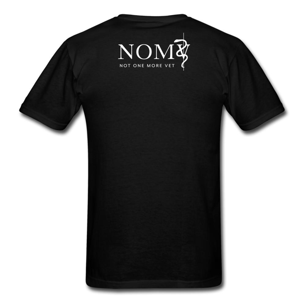 NOMV Cat Pulse Unisex T-Shirt-NOMV-I love Veterinary