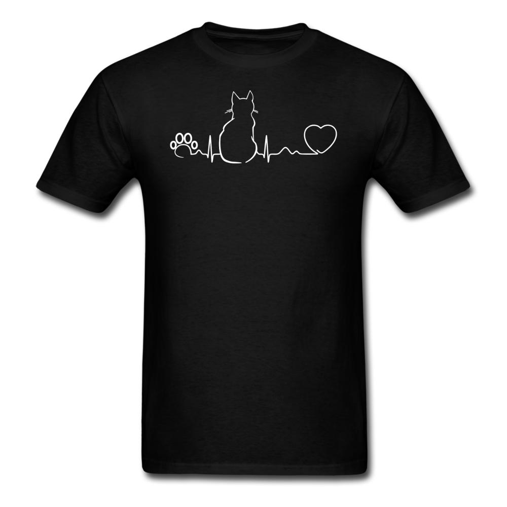 NOMV Cat Pulse Unisex T-Shirt-NOMV-I love Veterinary