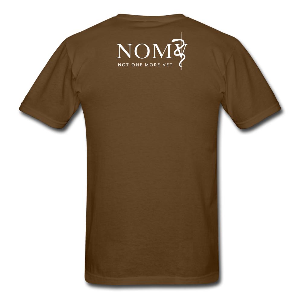 NOMV Cat Pulse Unisex T-Shirt-NOMV-I love Veterinary