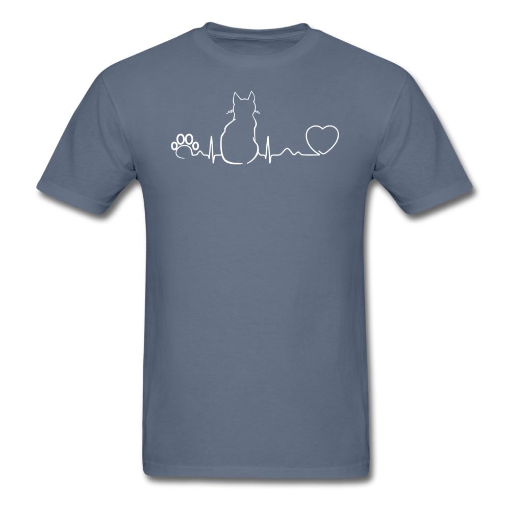 NOMV Cat Pulse Unisex T-Shirt-NOMV-I love Veterinary