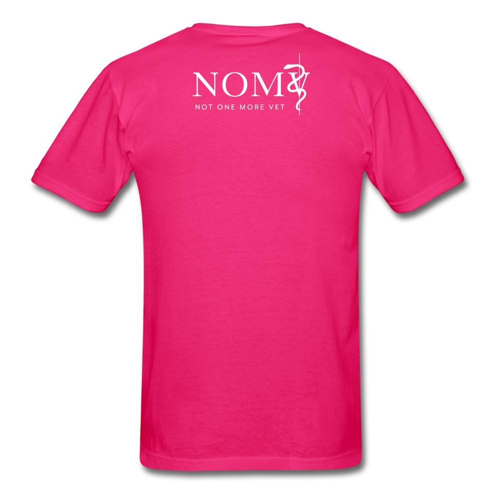 NOMV Cat Pulse Unisex T-Shirt-NOMV-I love Veterinary