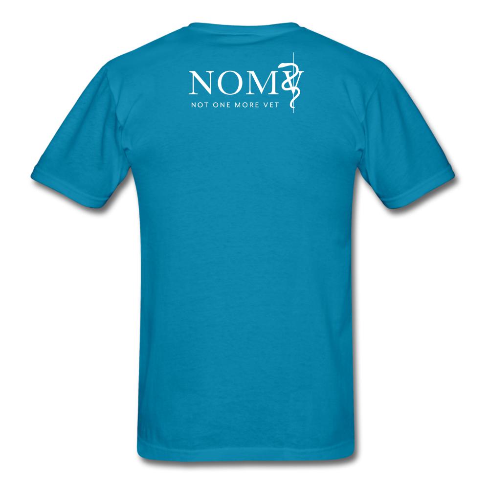 NOMV Cat Pulse Unisex T-Shirt-NOMV-I love Veterinary