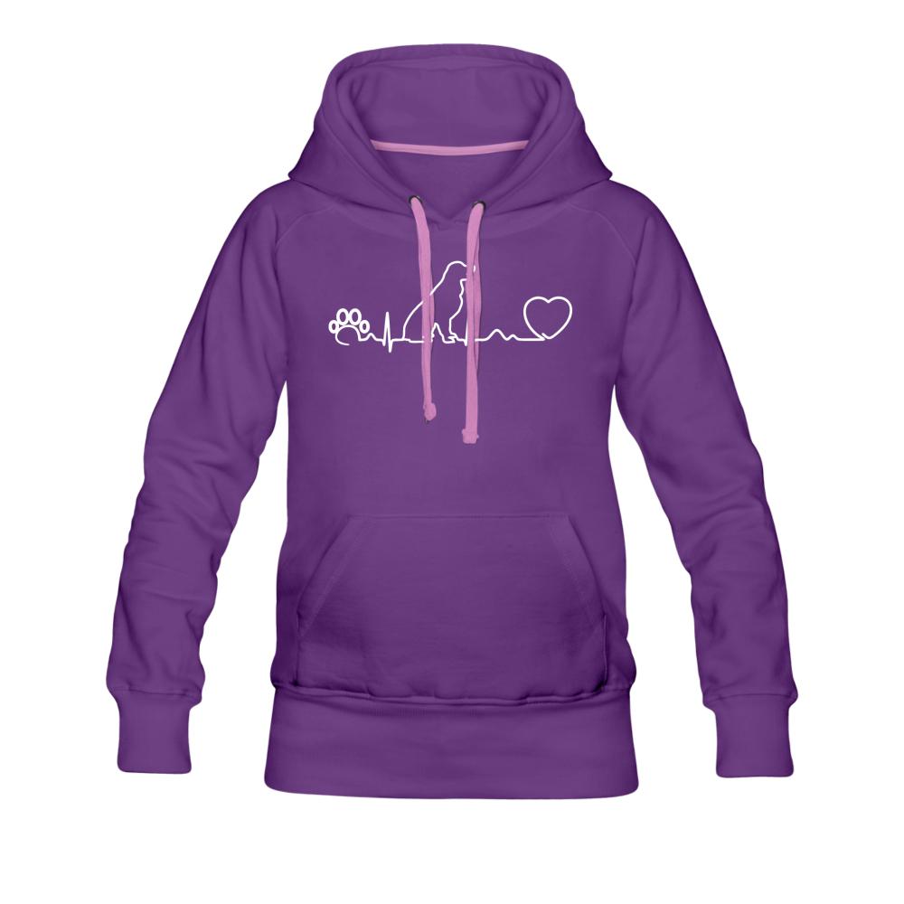 Dog clearance heartbeat hoodie