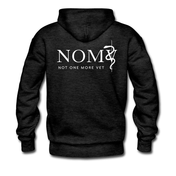 NOMV Fur, Slobber, Scratches Men’s Premium Hoodie-NOMV-I love Veterinary