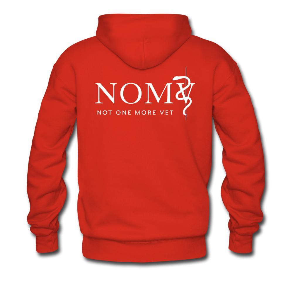 NOMV Fur, Slobber, Scratches Men’s Premium Hoodie-NOMV-I love Veterinary
