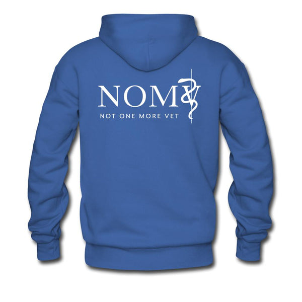 NOMV Fur, Slobber, Scratches Men’s Premium Hoodie-NOMV-I love Veterinary