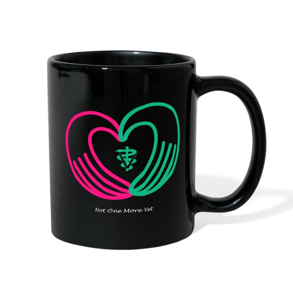 NOMV Heart made of hands Full Color Mug-NOMV-I love Veterinary
