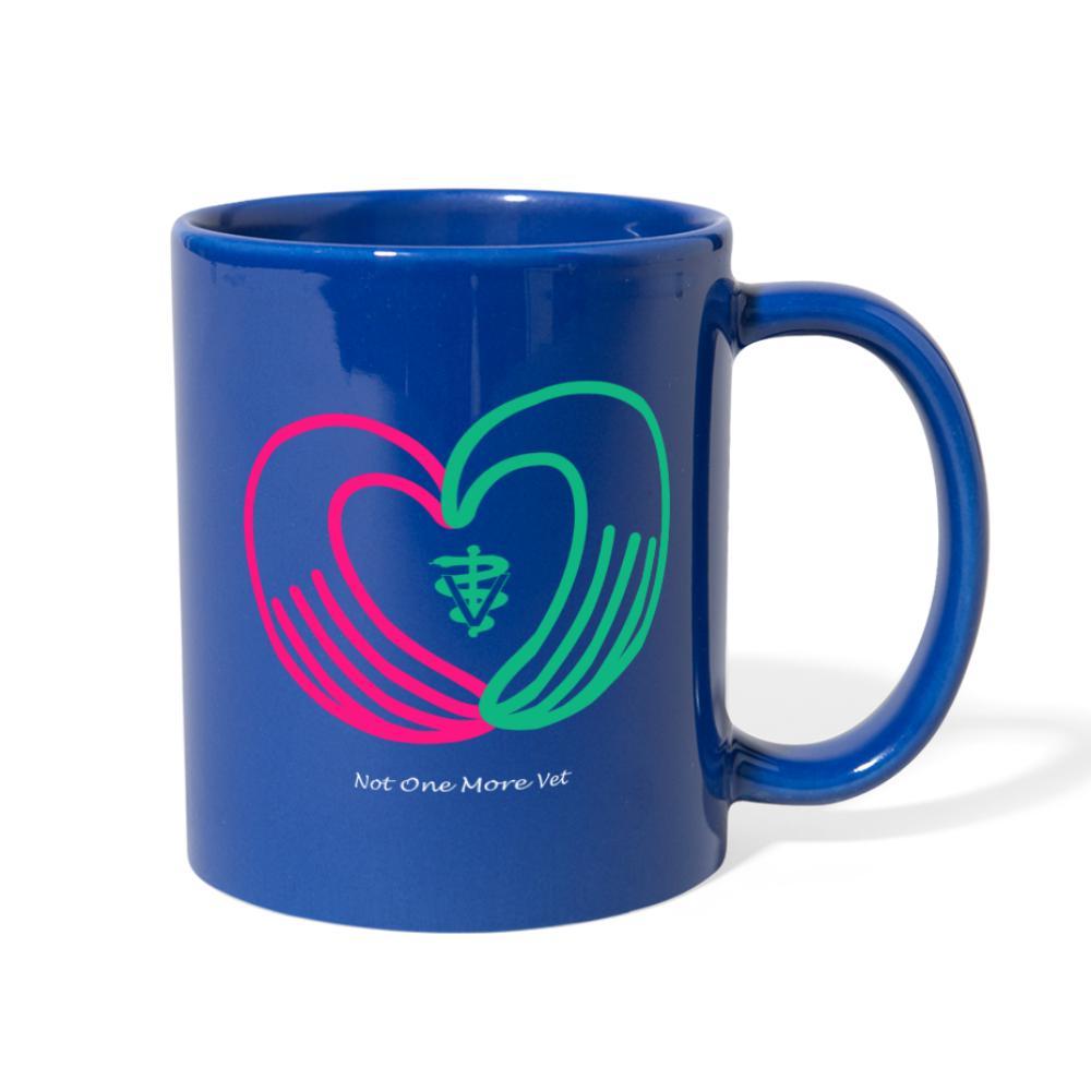 NOMV Heart made of hands Full Color Mug-NOMV-I love Veterinary