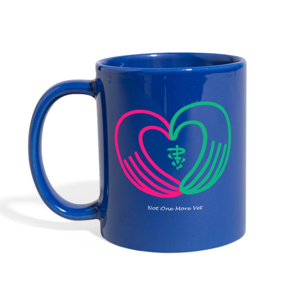 NOMV Heart made of hands Full Color Mug-NOMV-I love Veterinary