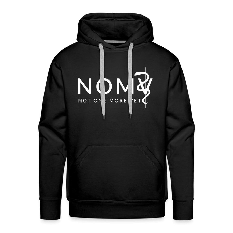 NOMV Men's Premium Hoodie-NOMV-I love Veterinary