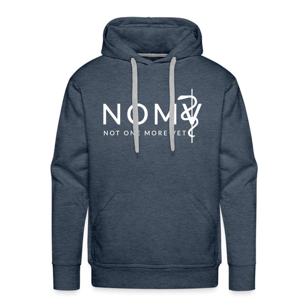 NOMV Men's Premium Hoodie-NOMV-I love Veterinary