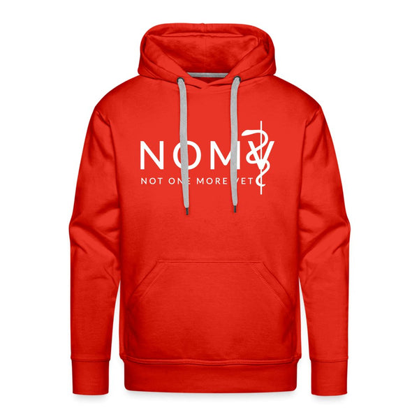 NOMV Men's Premium Hoodie-NOMV-I love Veterinary