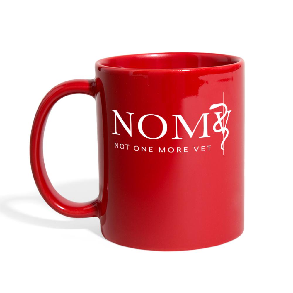 NOMV Not every superhero wears a cape Full Color Mug-NOMV-I love Veterinary