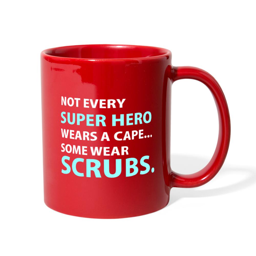 NOMV Not every superhero wears a cape Full Color Mug-NOMV-I love Veterinary