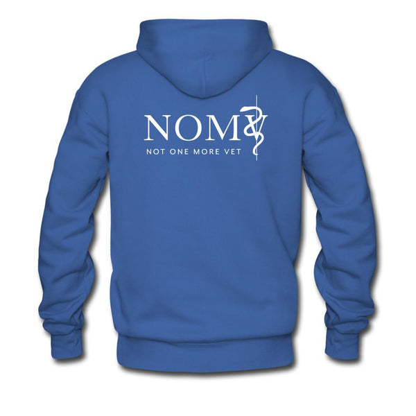 NOMV Not every superhero wears a cape Men’s Premium Hoodie-NOMV-I love Veterinary