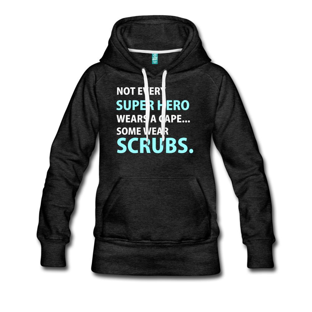 NOMV Not every superhero wears a cape Women’s Premium Hoodie-NOMV-I love Veterinary