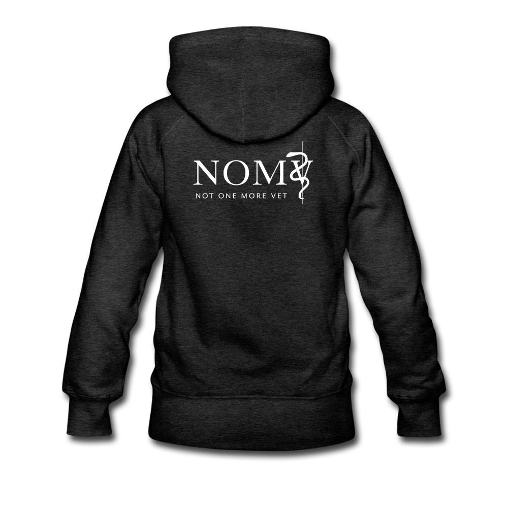 NOMV Not every superhero wears a cape Women’s Premium Hoodie-NOMV-I love Veterinary