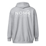 NOMV Unisex heavy blend zip hoodie-NOMV-I love Veterinary