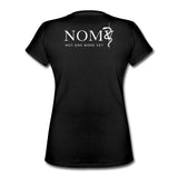 NOMV Vet Tech Can't fix crazy Women's V-Neck T-Shirt-NOMV-I love Veterinary