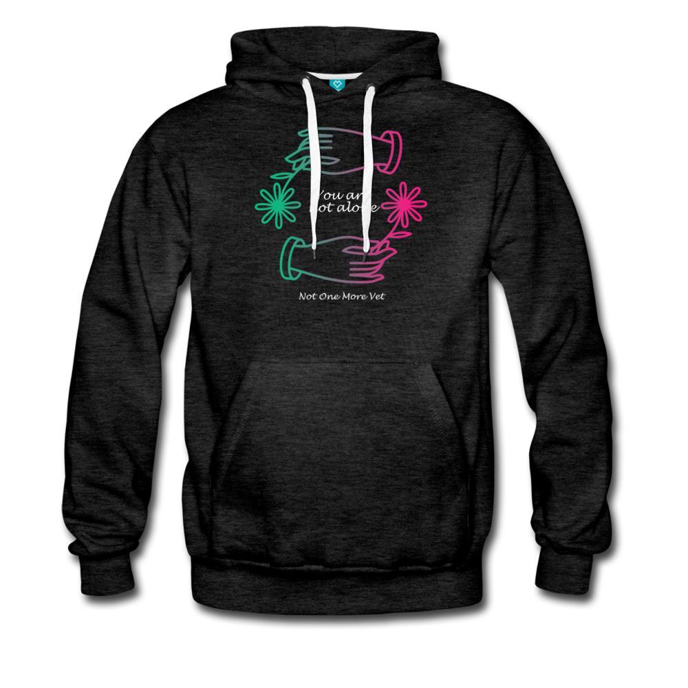 NOMV You are not alone Men’s Premium Hoodie-NOMV-I love Veterinary