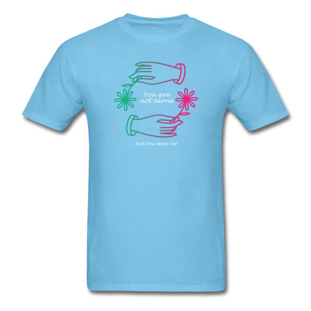 NOMV You are not alone Unisex T-Shirt-NOMV-I love Veterinary