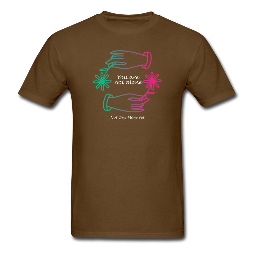 NOMV You are not alone Unisex T-Shirt-NOMV-I love Veterinary