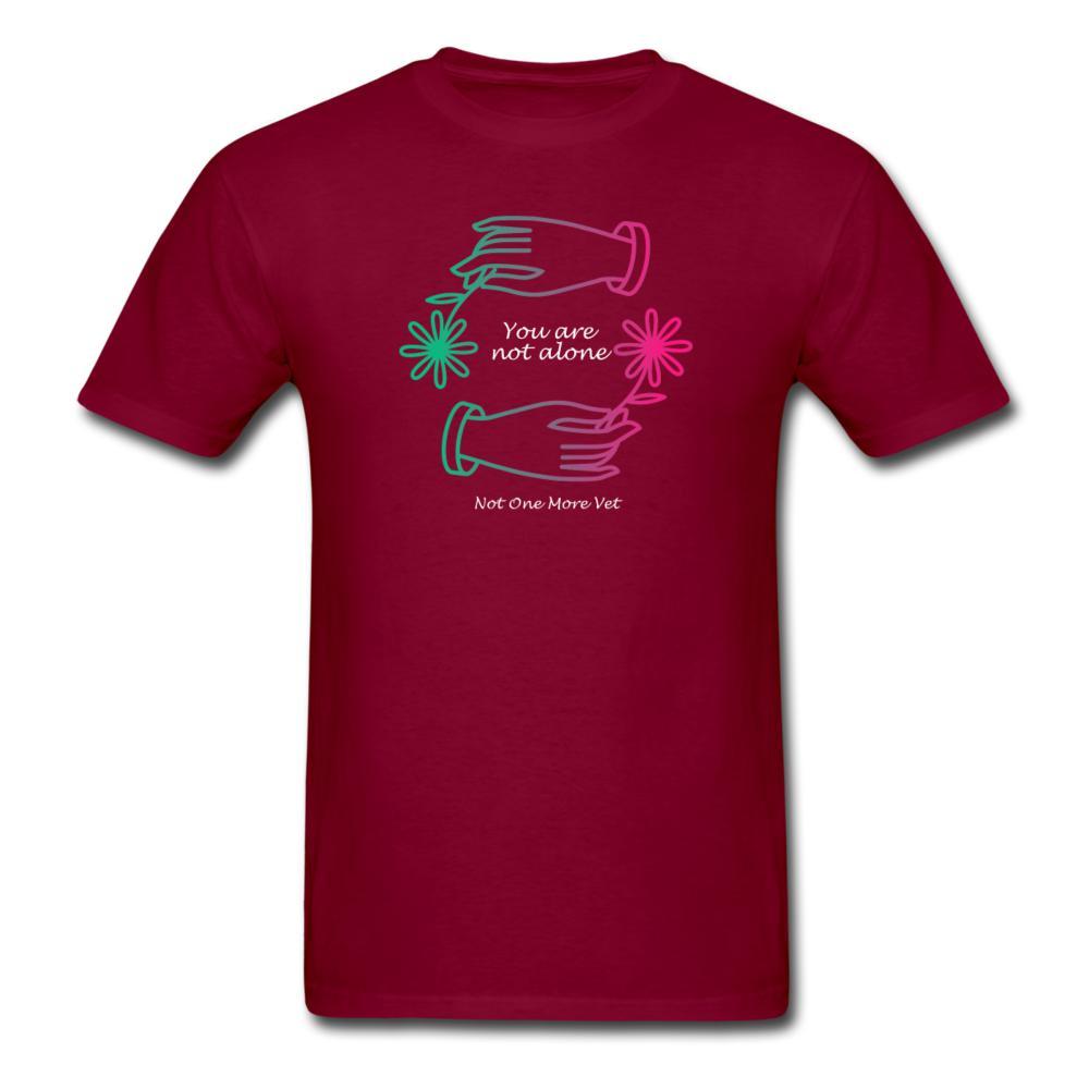 NOMV You are not alone Unisex T-Shirt-NOMV-I love Veterinary
