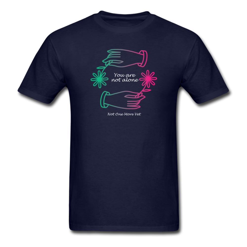 NOMV You are not alone Unisex T-Shirt-NOMV-I love Veterinary