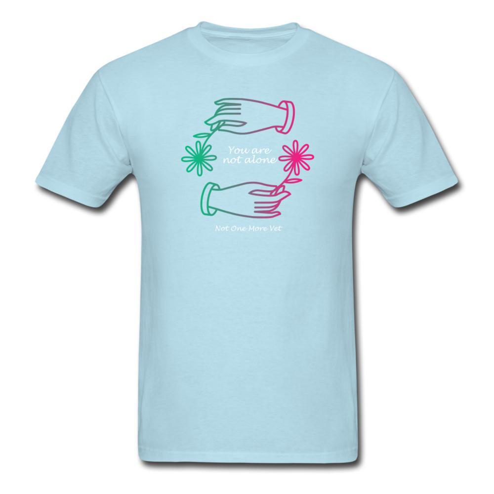 NOMV You are not alone Unisex T-Shirt-NOMV-I love Veterinary