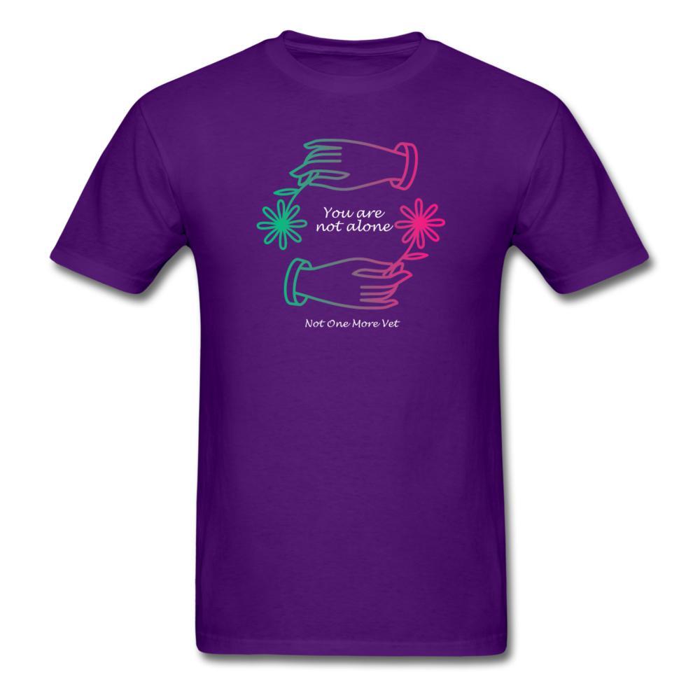 NOMV You are not alone Unisex T-Shirt-NOMV-I love Veterinary
