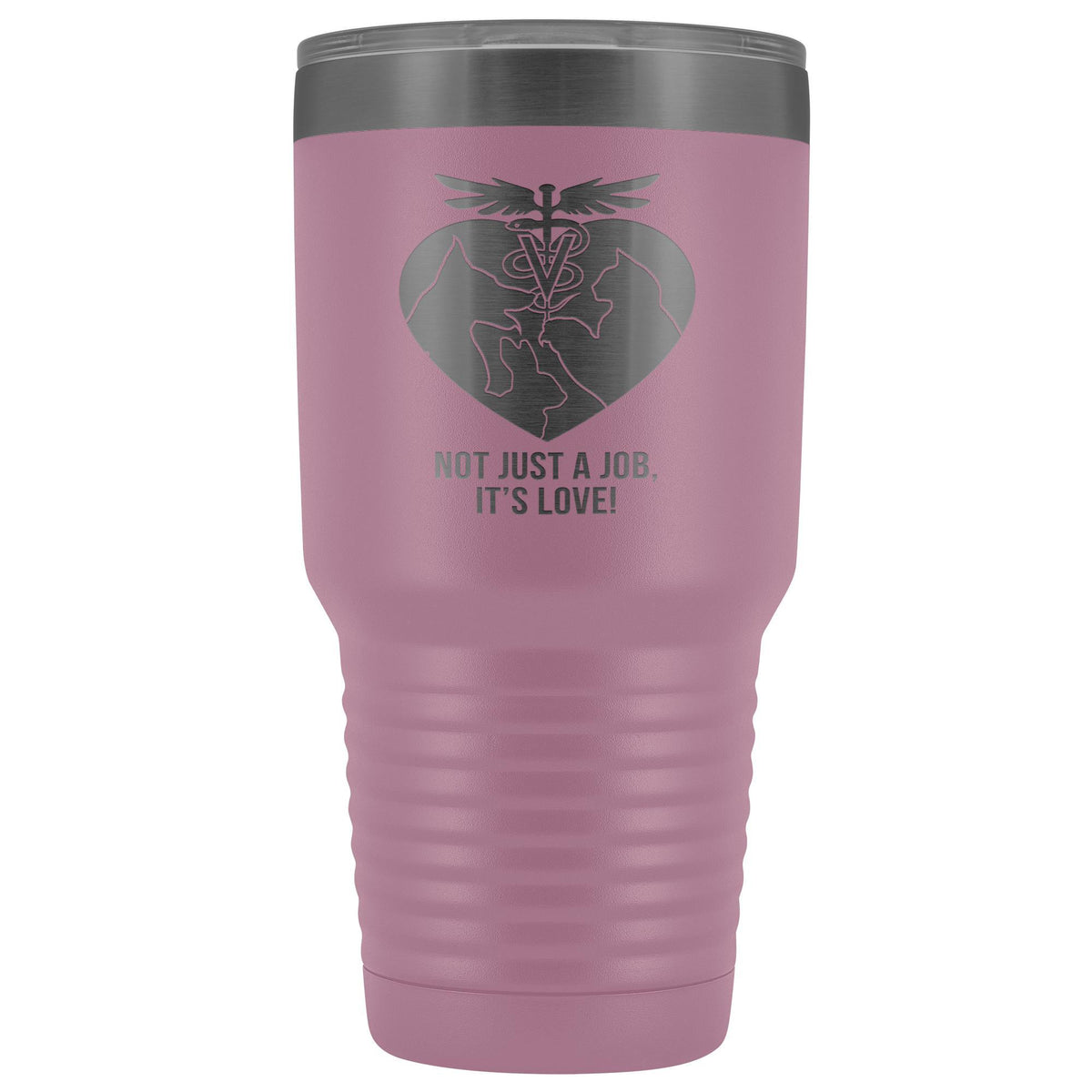 Not just a job, it's love 30oz Vacuum Tumbler-Tumblers-I love Veterinary