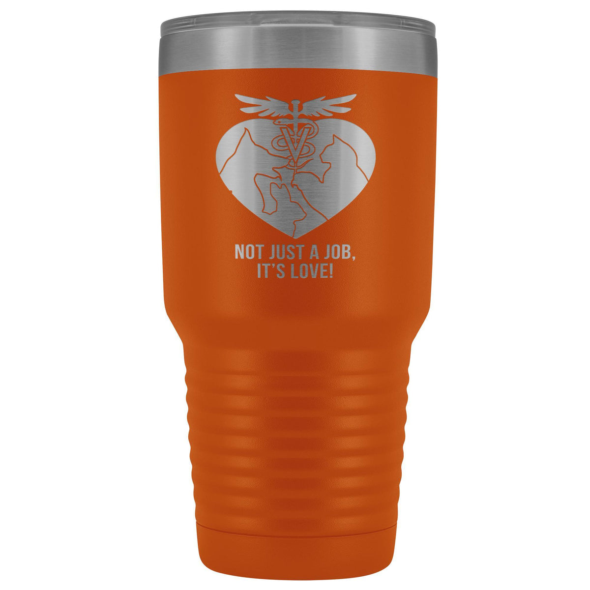 Not just a job, it's love 30oz Vacuum Tumbler-Tumblers-I love Veterinary