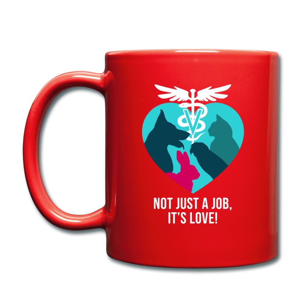 Not Just a job it's Love Full Color Mug-Full Color Mug | BestSub B11Q-I love Veterinary