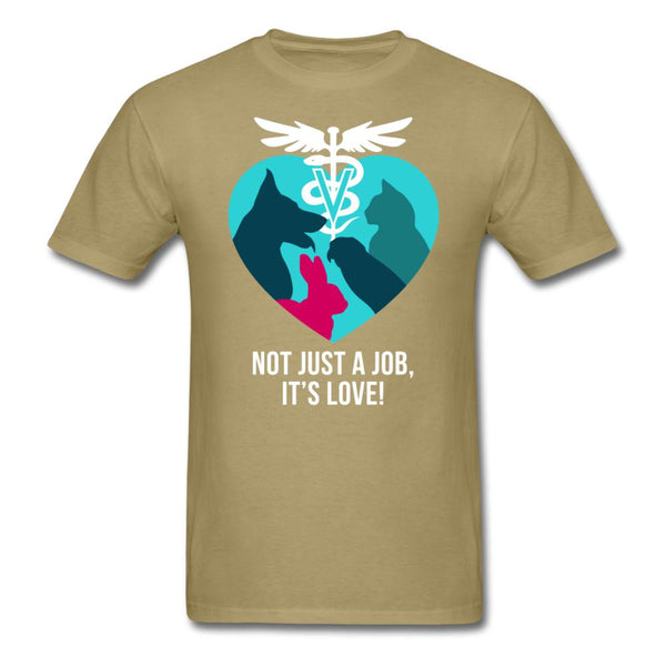 Not just a job, it's love Unisex T-shirt-Unisex Classic T-Shirt | Fruit of the Loom 3930-I love Veterinary
