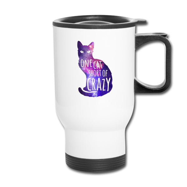 One Cat short of Crazy Travel Mug-Travel Mug | BestSub B4QC2-I love Veterinary