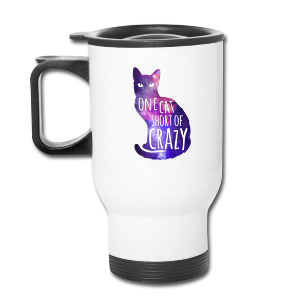 One Cat short of Crazy Travel Mug – I love Veterinary