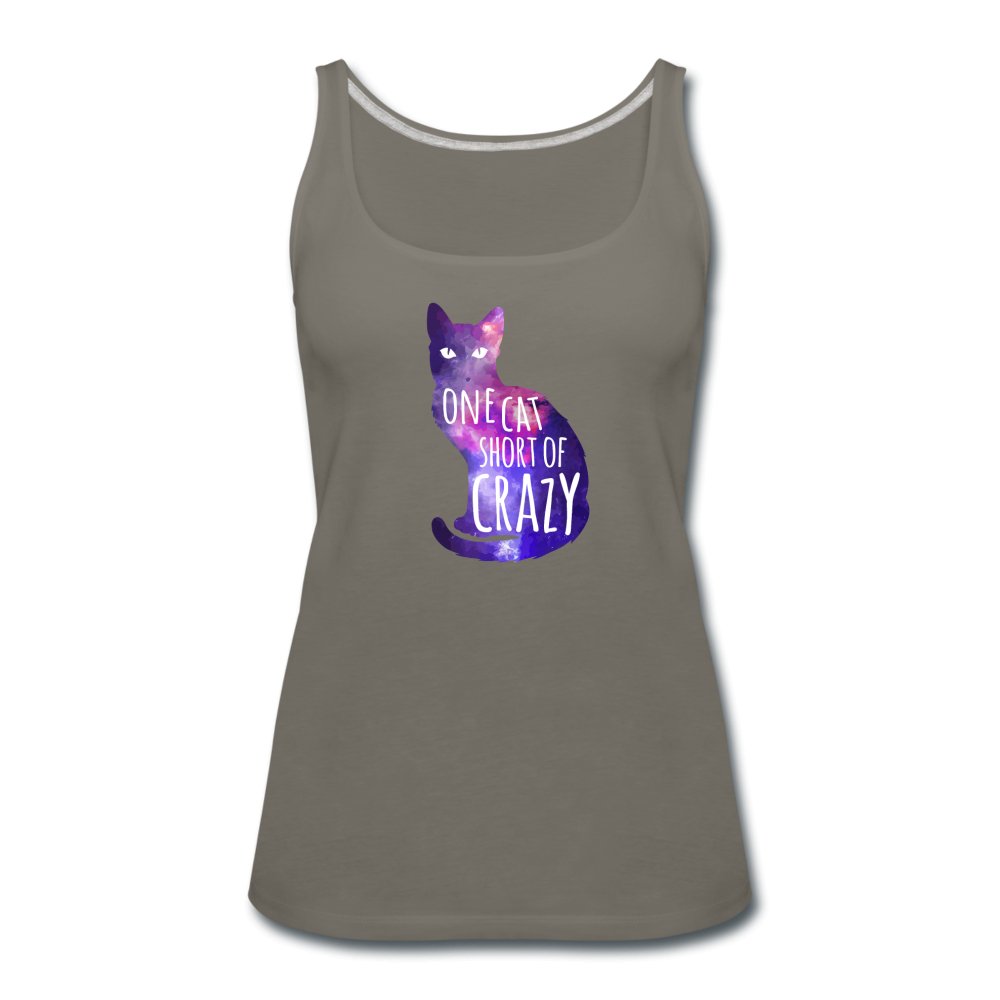 One Cat short of Crazy Women’s Premium Tank Top-Women’s Premium Tank Top | Spreadshirt 917-I love Veterinary