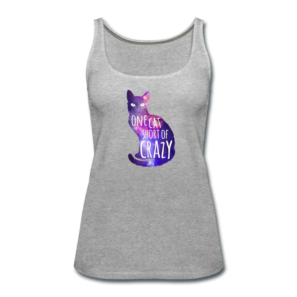 One Cat short of Crazy Women’s Premium Tank Top-Women’s Premium Tank Top | Spreadshirt 917-I love Veterinary
