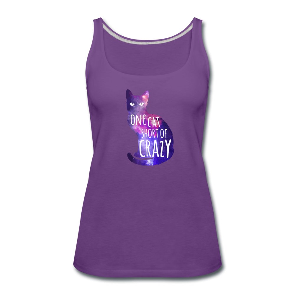 One Cat short of Crazy Women’s Premium Tank Top-Women’s Premium Tank Top | Spreadshirt 917-I love Veterinary