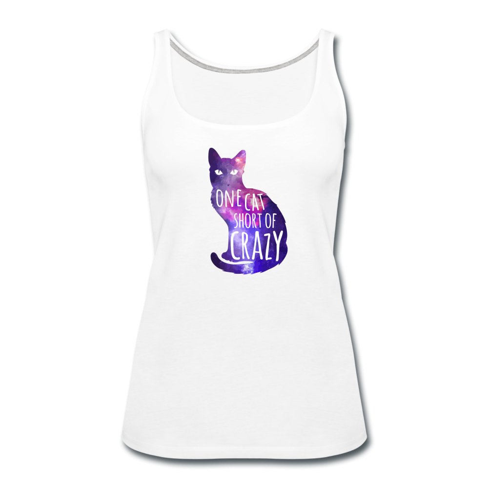 One Cat short of Crazy Women’s Premium Tank Top-Women’s Premium Tank Top | Spreadshirt 917-I love Veterinary