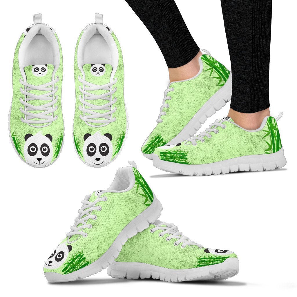 Panda Bamboo Sneakers-Sneakers-I love Veterinary