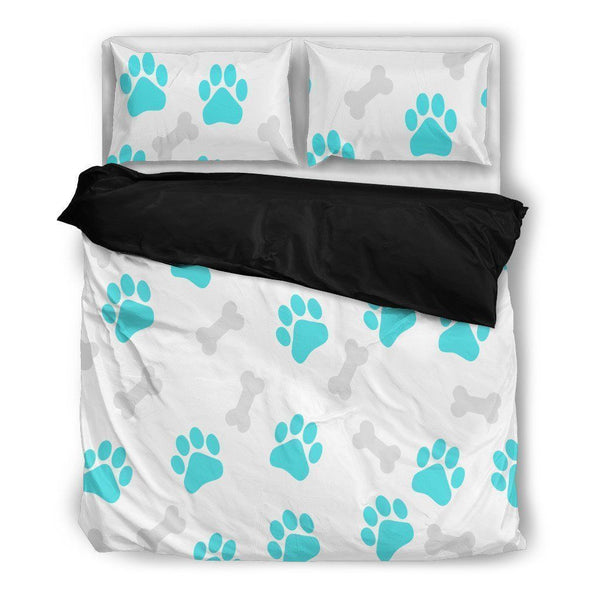 Paws and bones Bedding Set-Bed sheets-I love Veterinary