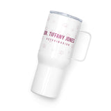 Personalized Travel mug with a handle-I love Veterinary
