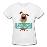 Pet Dental Health Gildan Ultra Cotton Ladies T-Shirt-Ultra Cotton Ladies T-Shirt | Gildan G200L-I love Veterinary
