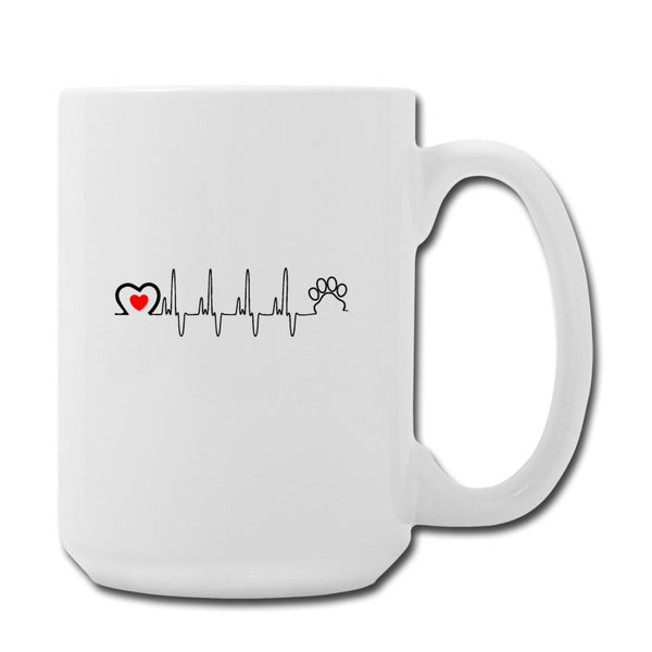Pets - Animal Love Beat Coffee/Tea Mug 15 oz-Coffee/Tea Mug 15 oz-I love Veterinary
