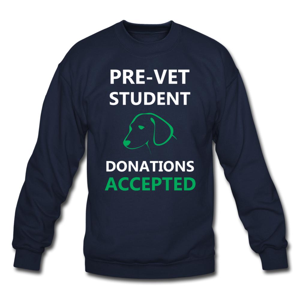 Pre- Vet Student Crewneck Sweatshirt-Unisex Crewneck Sweatshirt | Gildan 18000-I love Veterinary