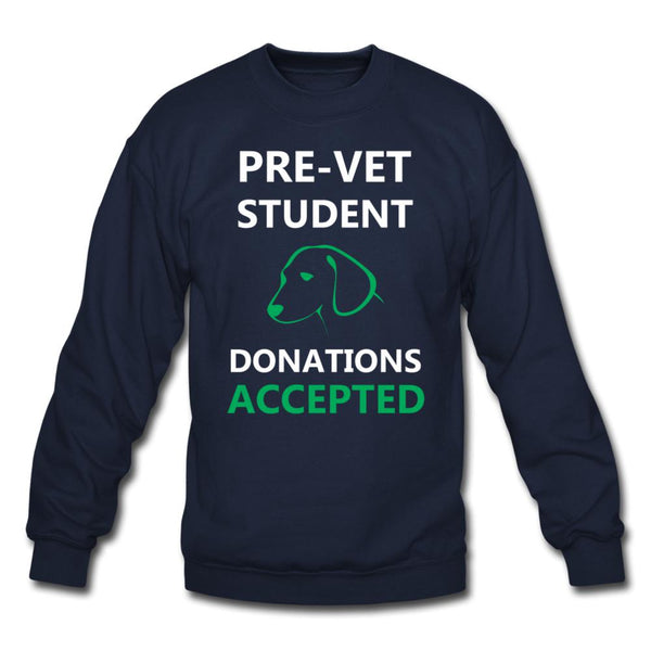 Pre- Vet Student Crewneck Sweatshirt-Unisex Crewneck Sweatshirt | Gildan 18000-I love Veterinary