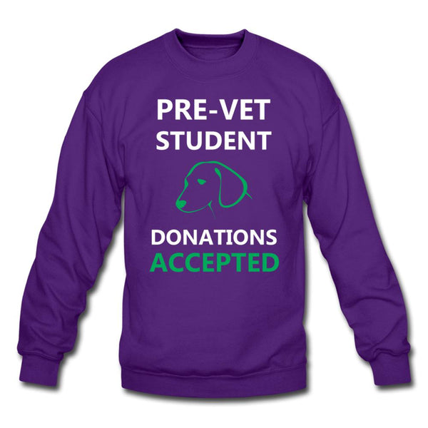 Pre- Vet Student Crewneck Sweatshirt-Unisex Crewneck Sweatshirt | Gildan 18000-I love Veterinary